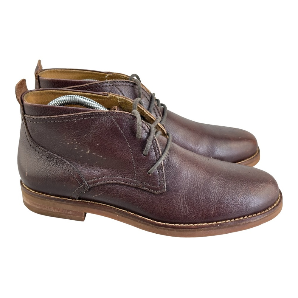 Cole Haan Charles Chukka II T Moro Brown Leather Boots C12270 Size US 8